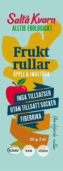 Fruktrullar Äpple & Ingefära KRAV